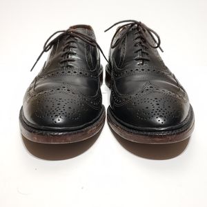 Allen Edmonds Black McTavish Wingtip Brogue Dress Shoes Size 10